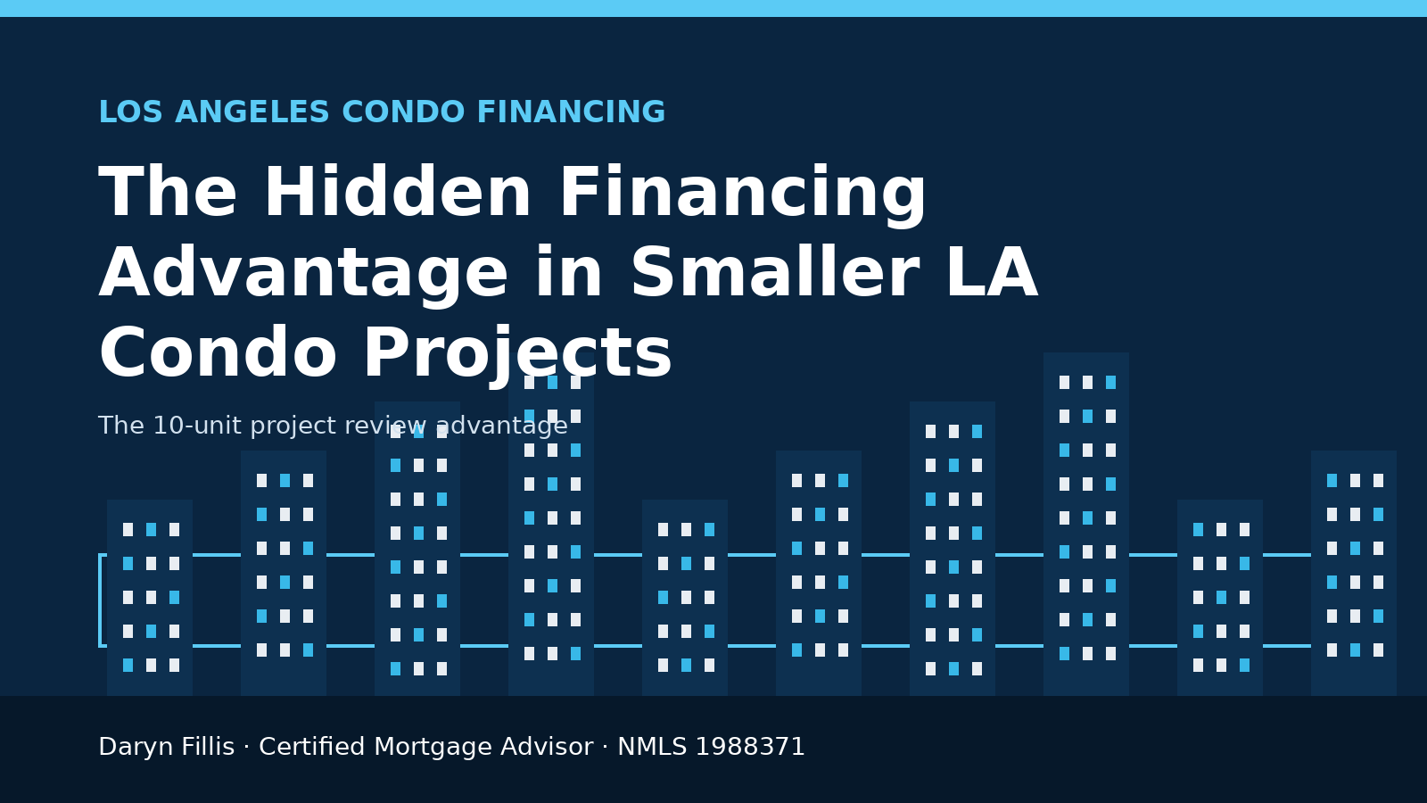 Small condominium building in Los Angeles representing condo projects with 10 units or fewer.